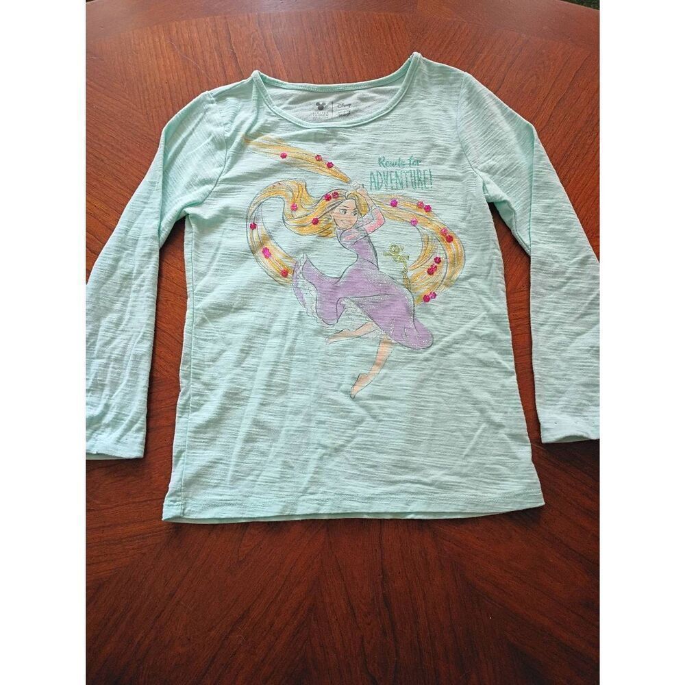 (1226) Disney Beans Long Sleeve Girls Top - Size: 5